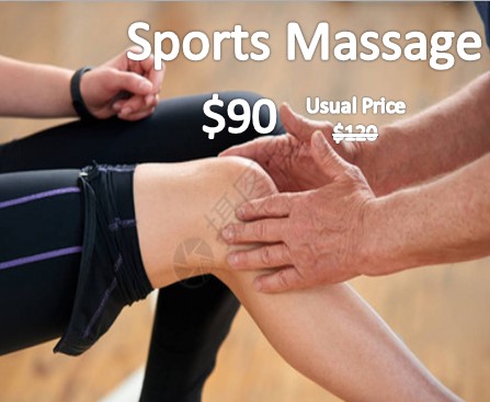 sports massage price